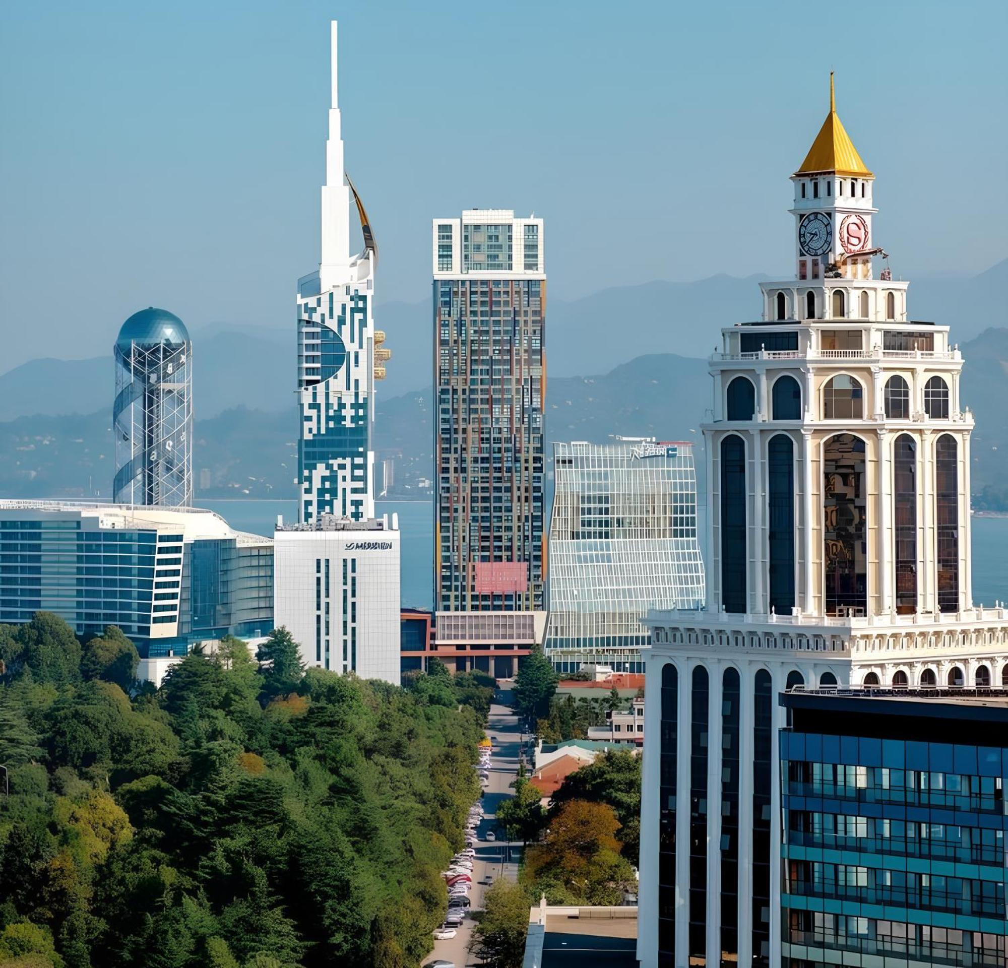 Orbi City Sea View Aparthotel Batumi Exteriér fotografie